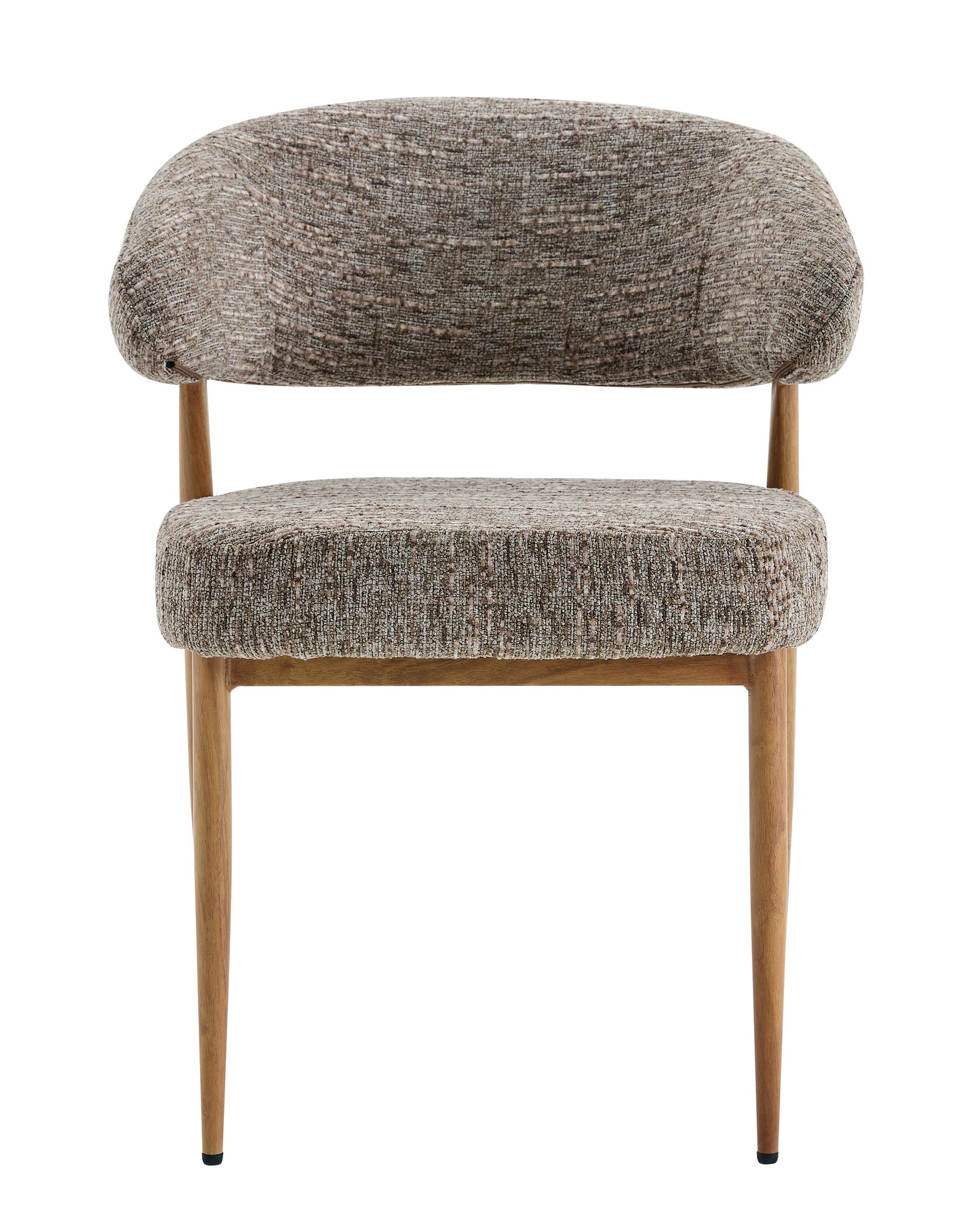 Chaise en tissu anti tache, 59x54xH76,5CM - LUCIA