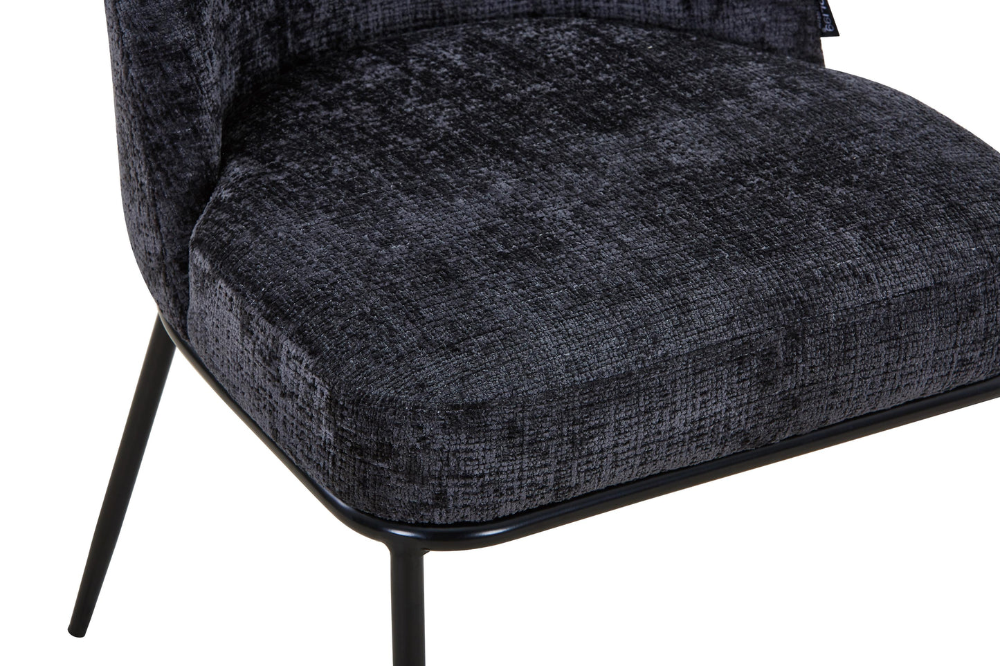 Chaise en tissu anti tache, 45x58,5xH85,5CM - BENNY