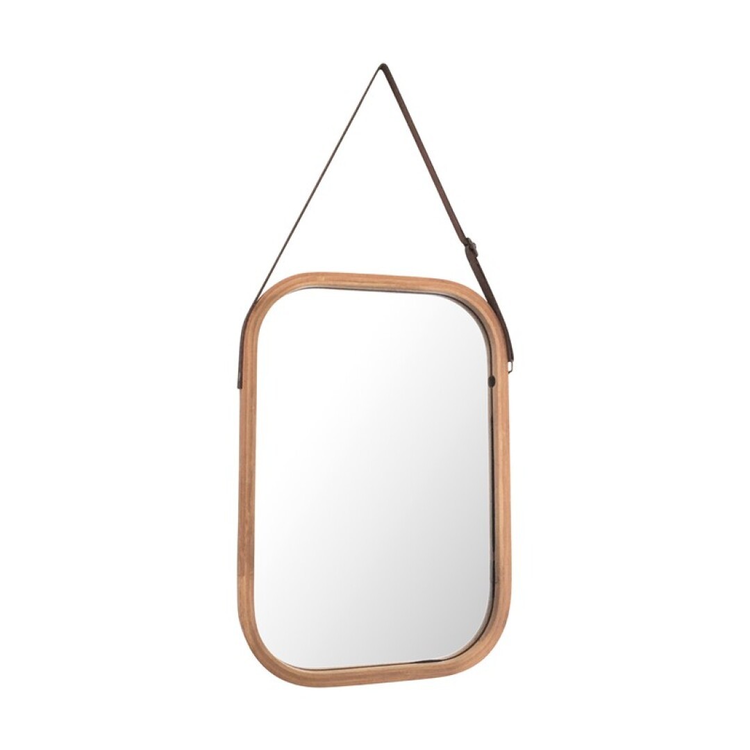 ELIJA miroir bamboo 33x40,5 cm