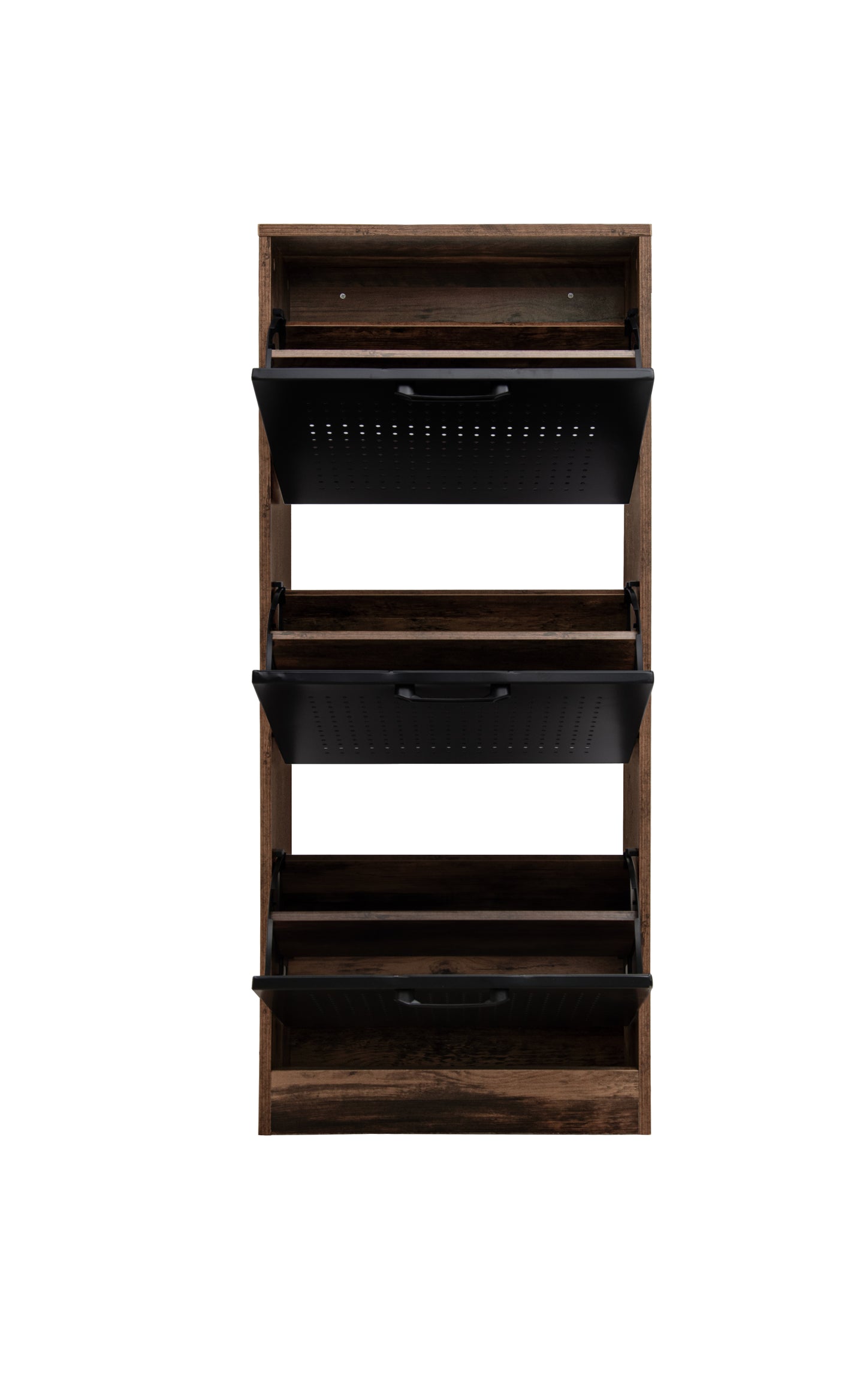 Meuble à chaussures à 3 portes, 72x27xH128CM - LUMARA