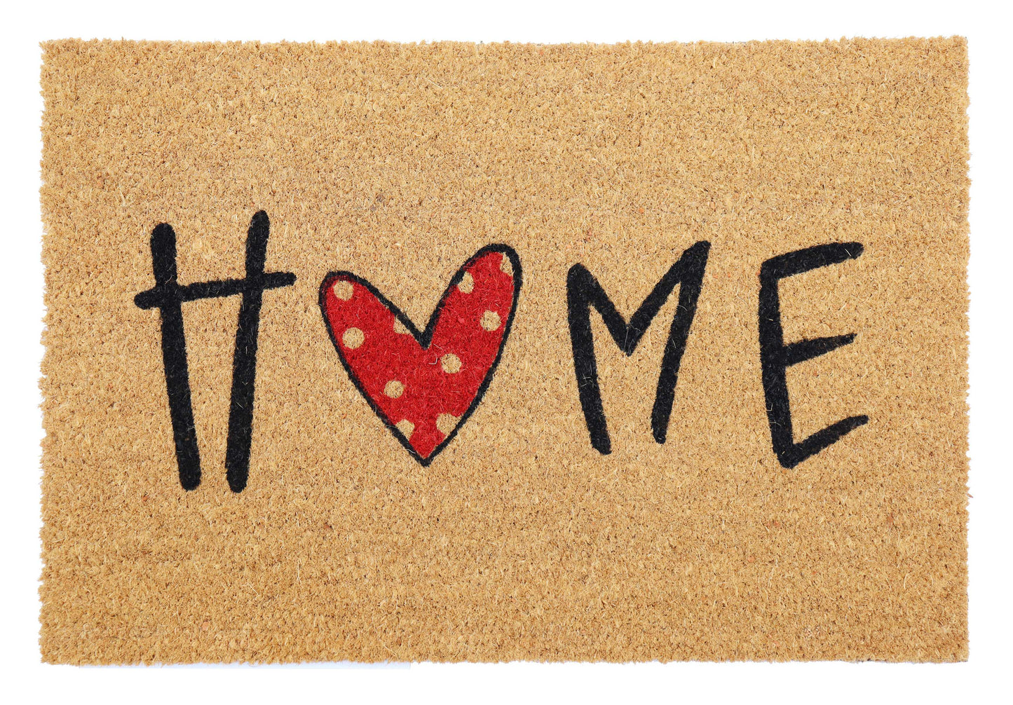 Tapis d’entrée Paillasson coco naturel, 40x60CM, EP 1,5CM