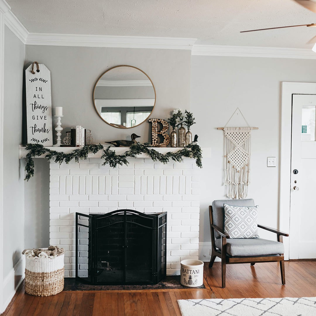 Miroir rond LUCAS métal D80x1,5 cm