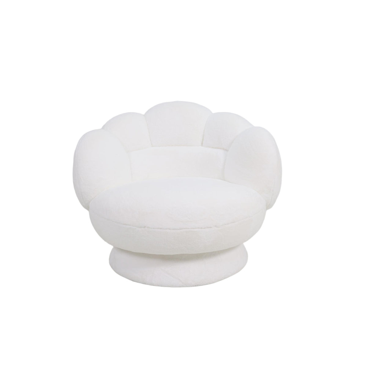 Fauteuil en tissu anti tache, 109x102xH81CM - KALINA