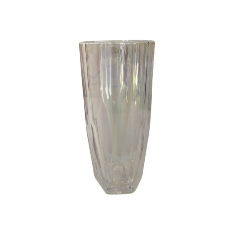 Vase en verre coloré, D8xH18CM - PIANA