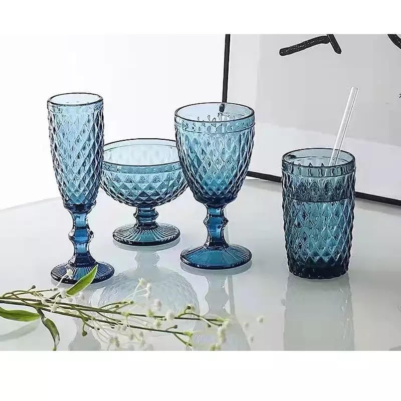 Verre à eau, D8xH12,5cm, 350ml-SIDARI