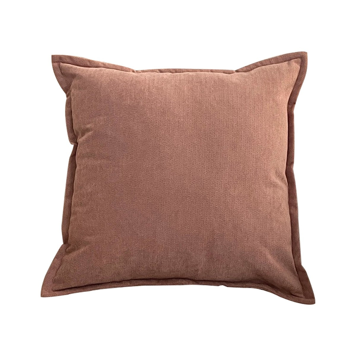 Coussin carré en tissu doux double face