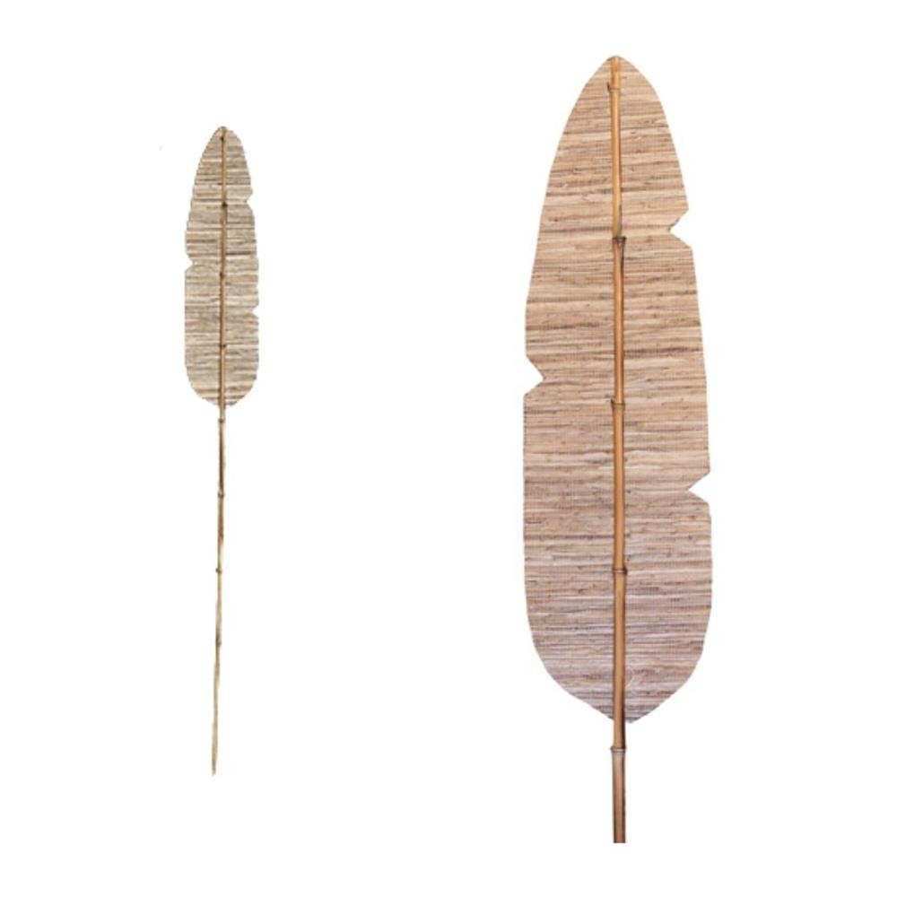 Feuille de palmier décorative 17x0,5XH140 cm