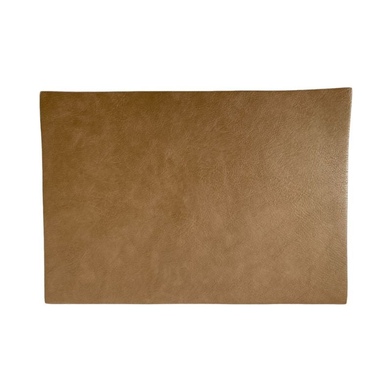 Set de table vintage en effet cuir vieilli 30x43 cm