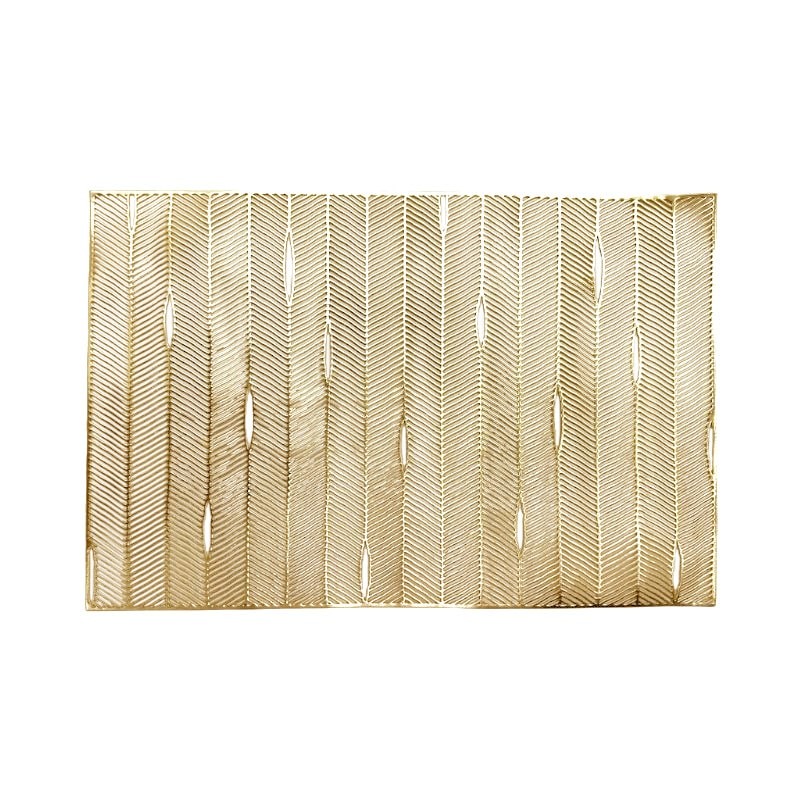 Set de table doré 30x45 cm
