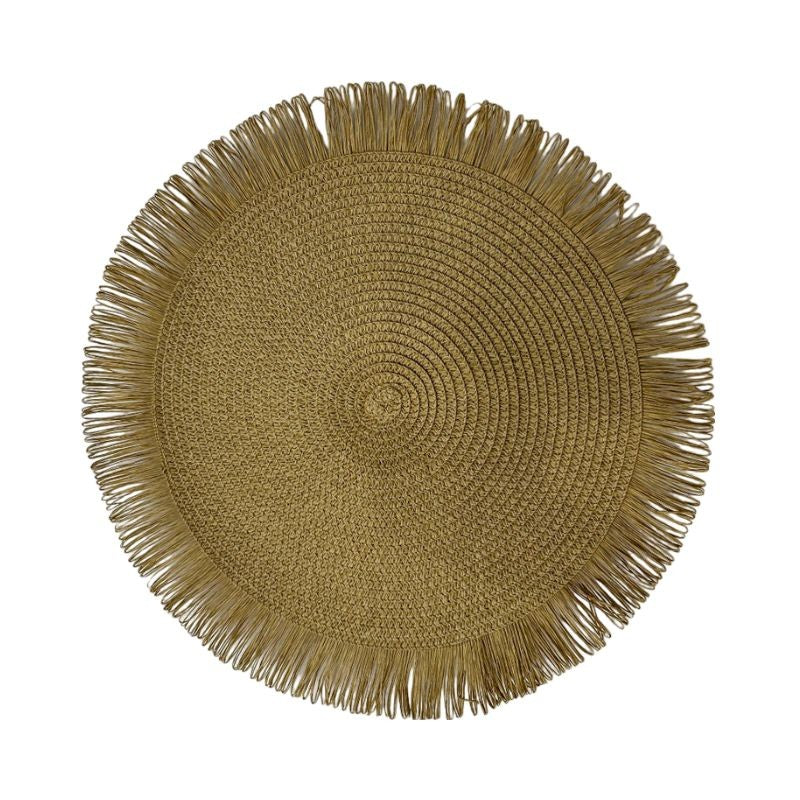 Set de table avec franges D38 cm