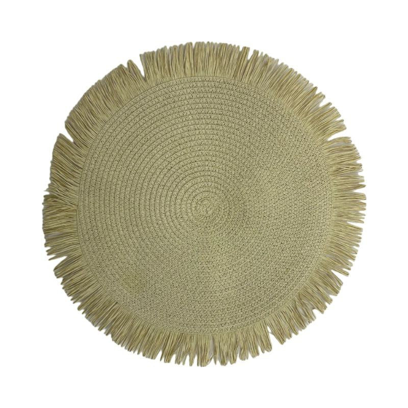 Set de table avec franges D38 cm