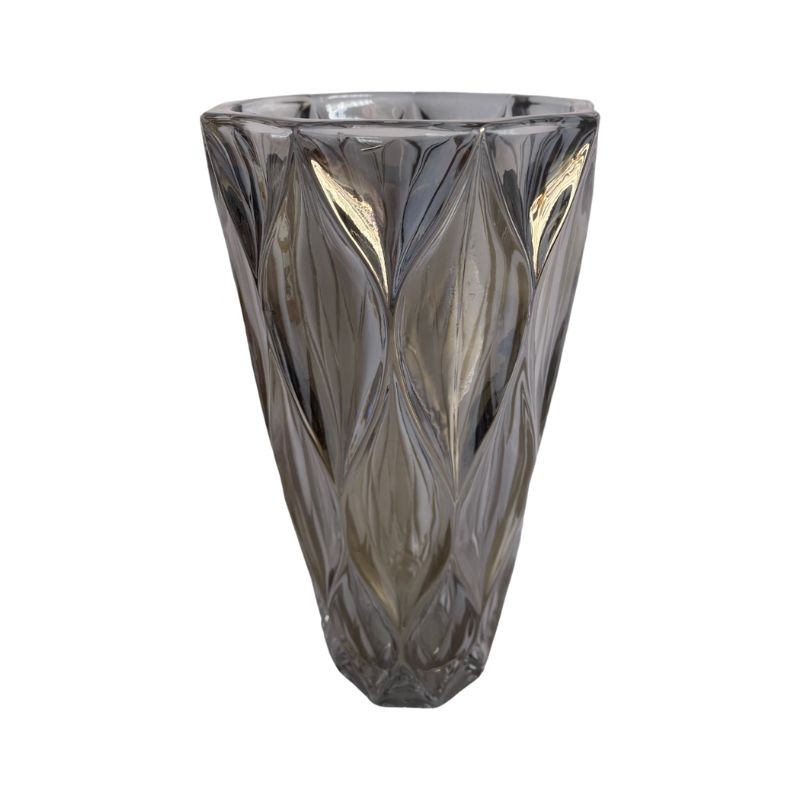 Vase en verre D12,5xH25cm