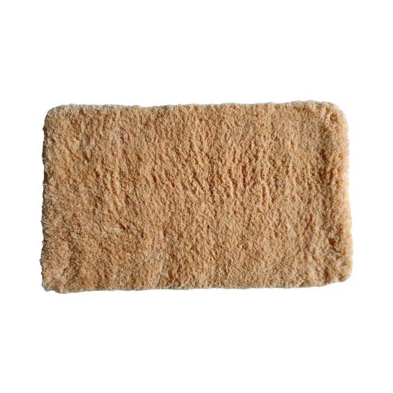 Tapis de bain rectangulaire jaune, 45x75CM - ARKY