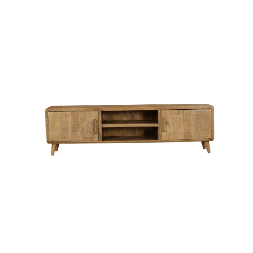 Meuble TV en bois de manguier, H50cm - MAYA