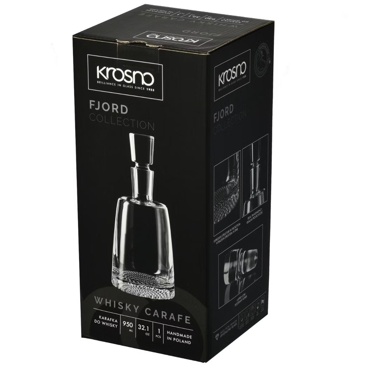 Carafe en cristal 950 ml Krosno