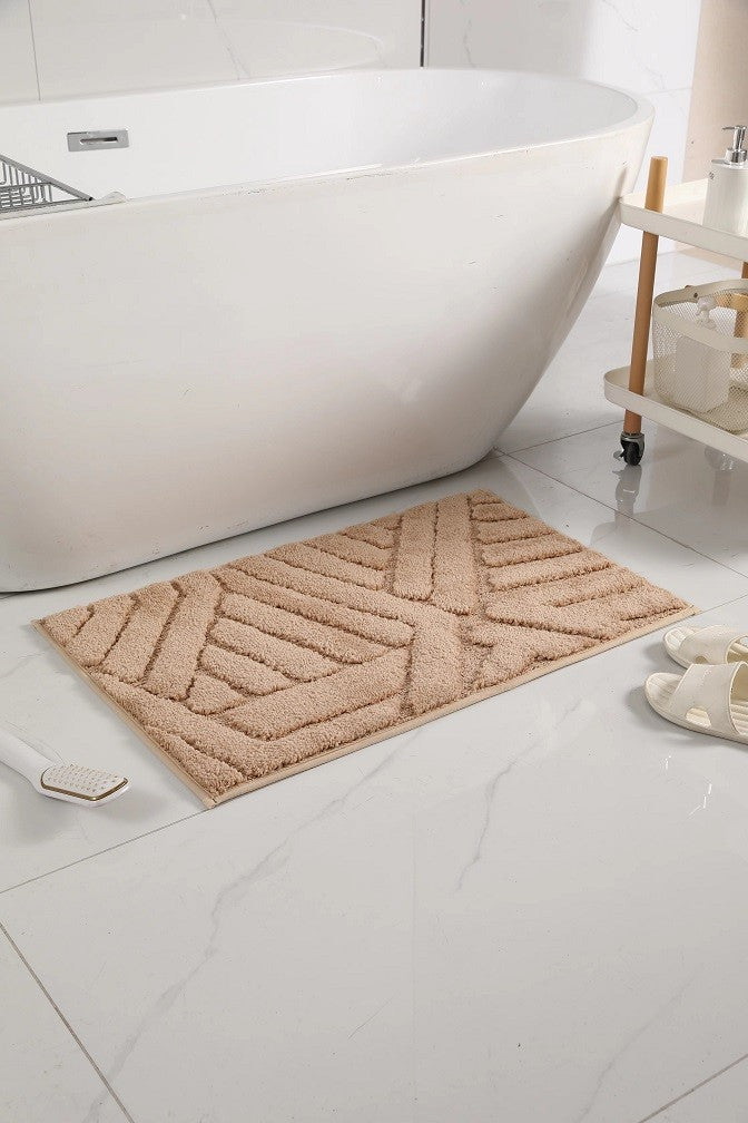 Tapis de douche sdb anti dérapant, 50x80cm