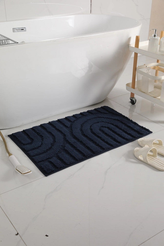 Tapis de douche sdb anti dérapant, 50x80cm