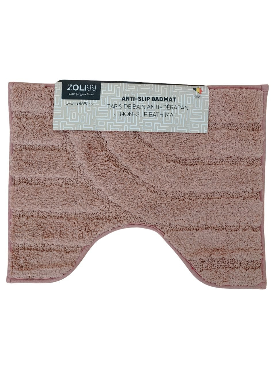 Tapis de douche sdb anti dérapant, 50x40cm