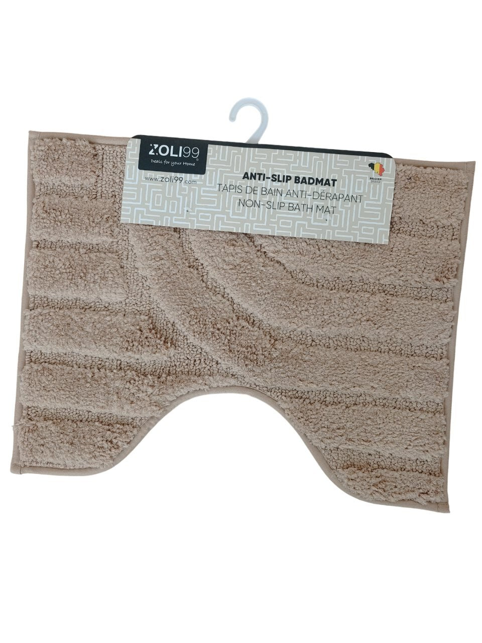 Tapis de douche sdb anti dérapant, 50x40cm