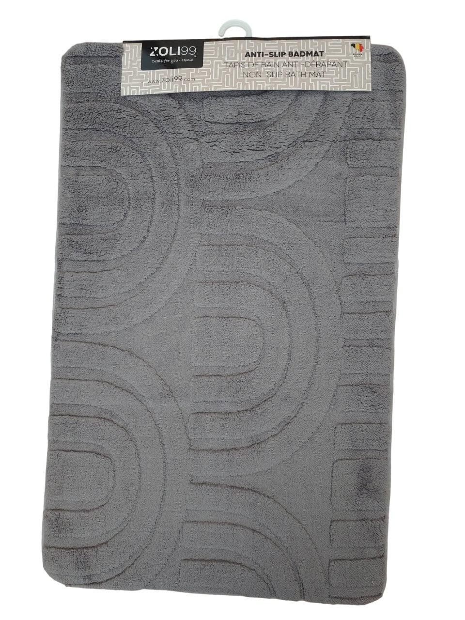 Tapis de douche sdb anti dérapant, 50x80cm