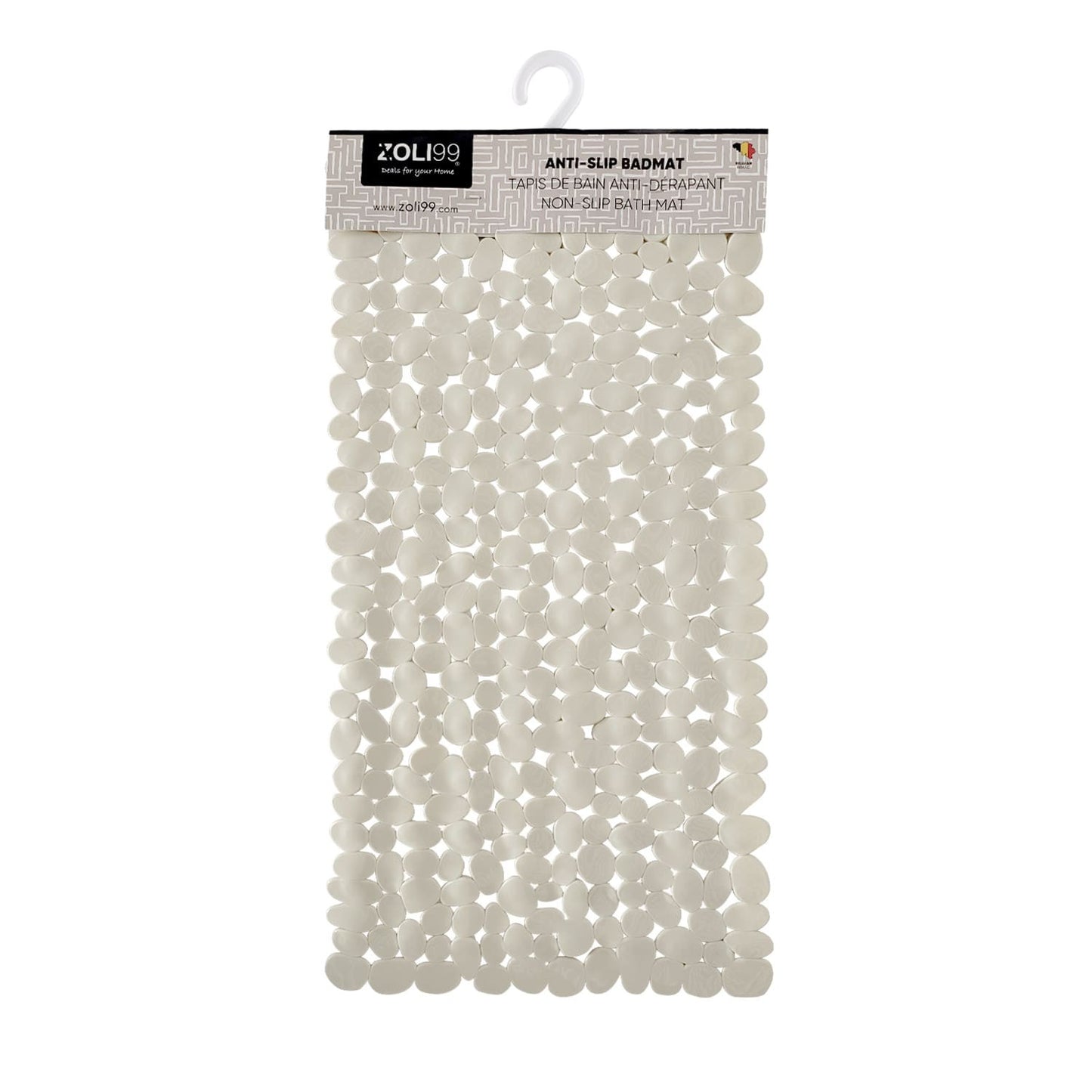 Tapis de douche sdb anti dérapant, 70x36cm