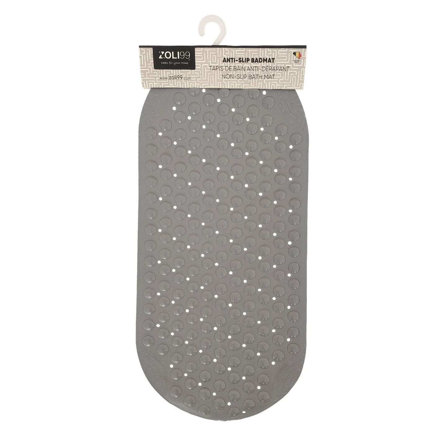 Tapis de douche sdb anti dérapant, 53x53cm