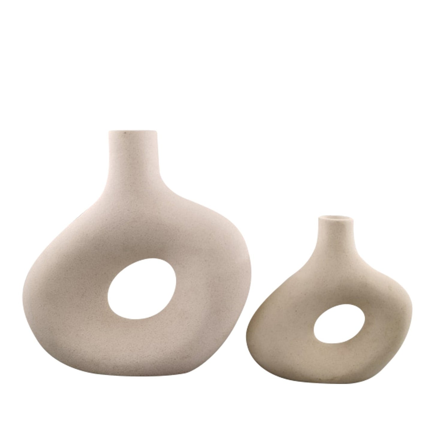 Vase en ceramique, 23,7x6xH23,5cm