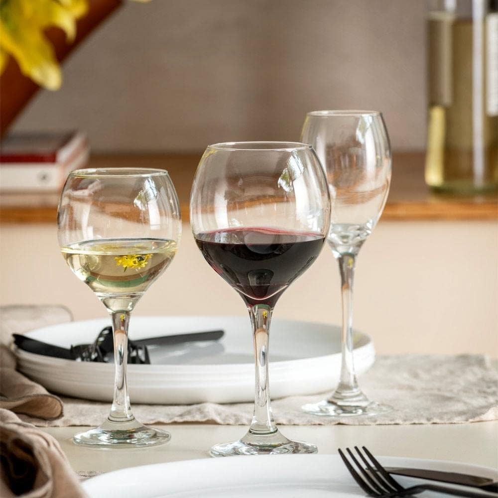 Set de 6 verres a pied 400ml, Celebra Nadir