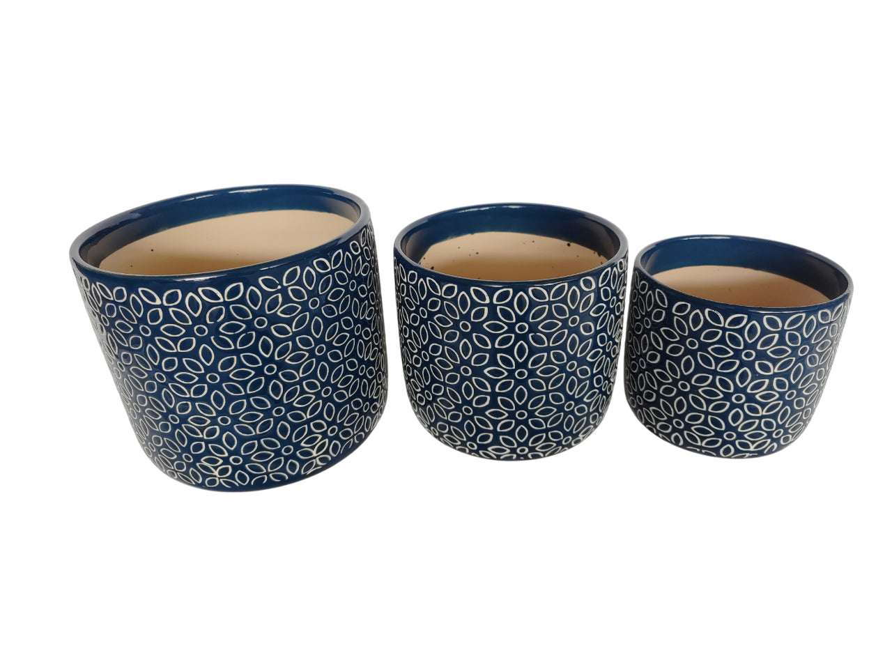 Set de 3 vases en céramique