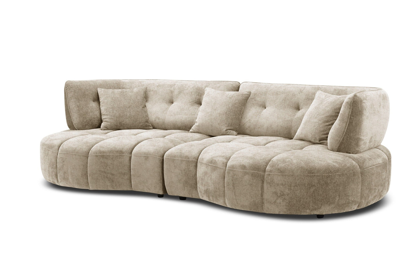LUNA Canapé Angle 5 places 284x127xH80cm