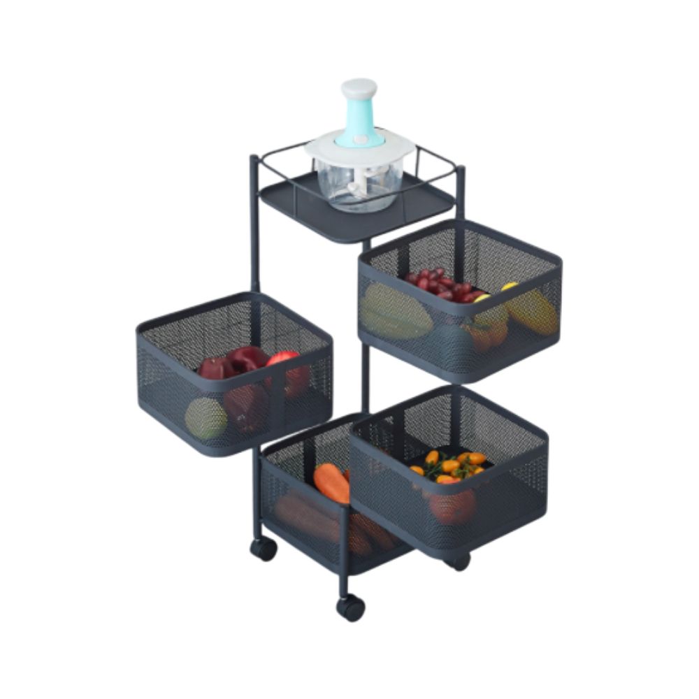 Meuble de cuisine carrée à 4 étages