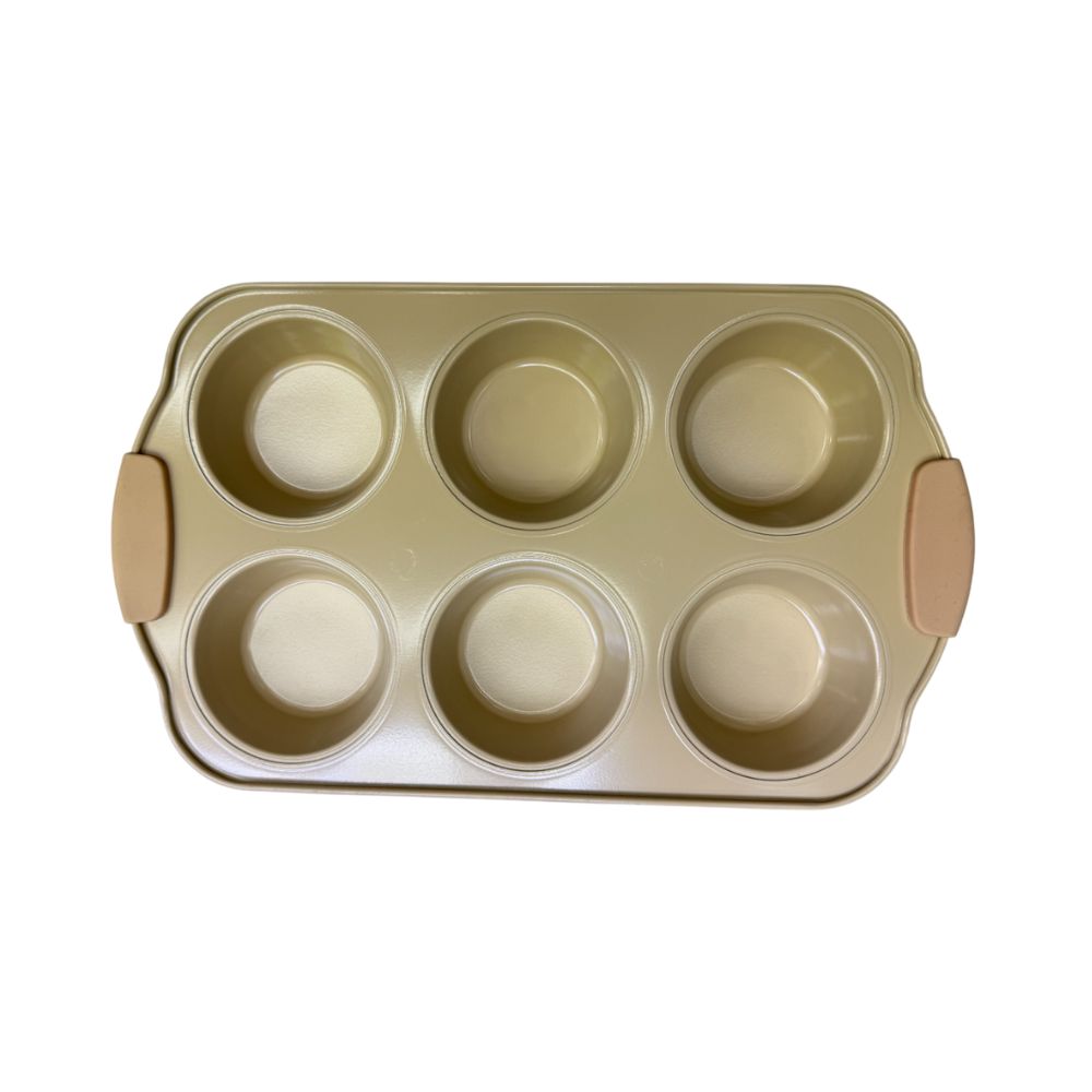 Plat à gâteau doré