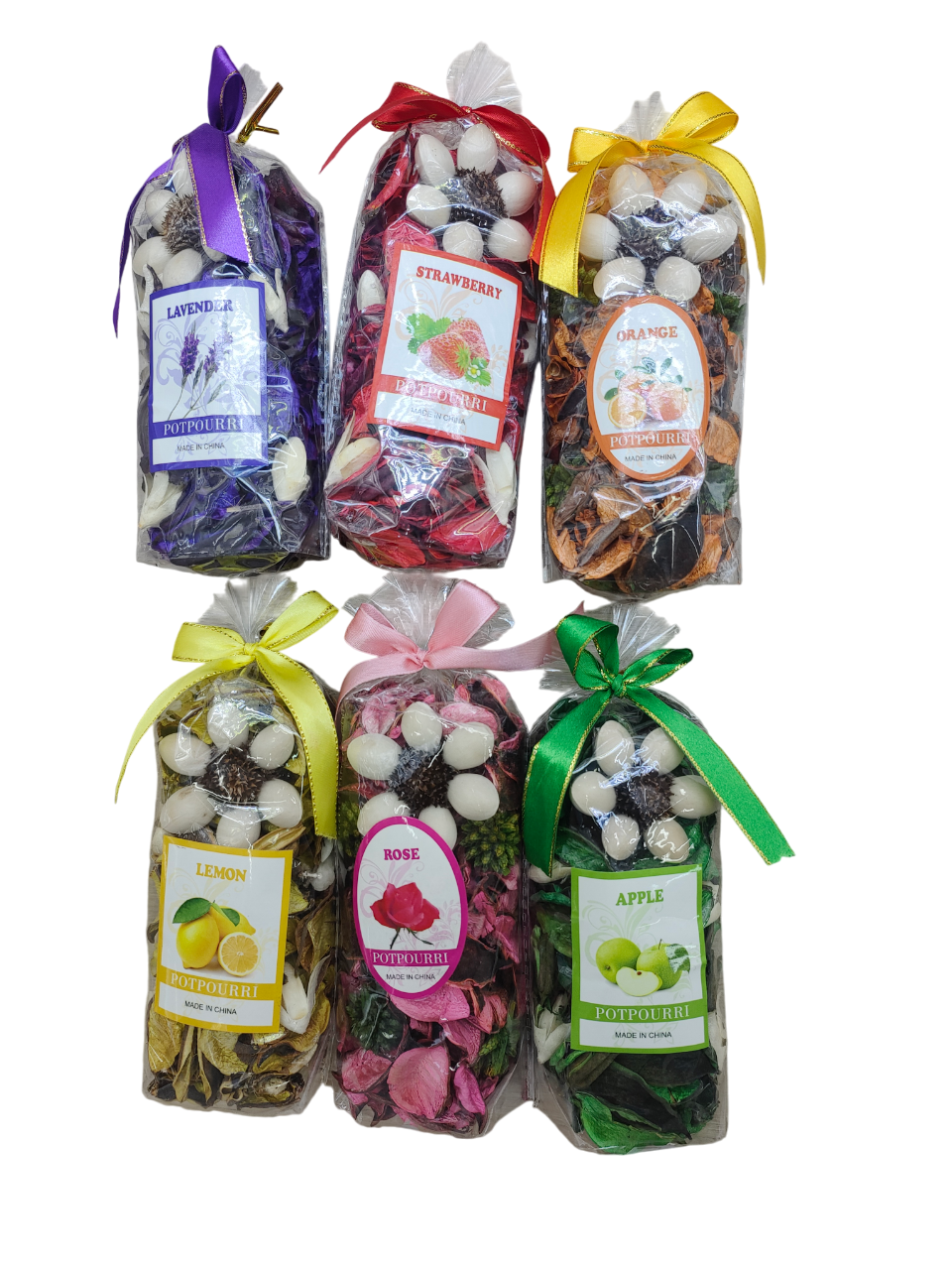 Pot-pourri - 6 designs assortis, 60G