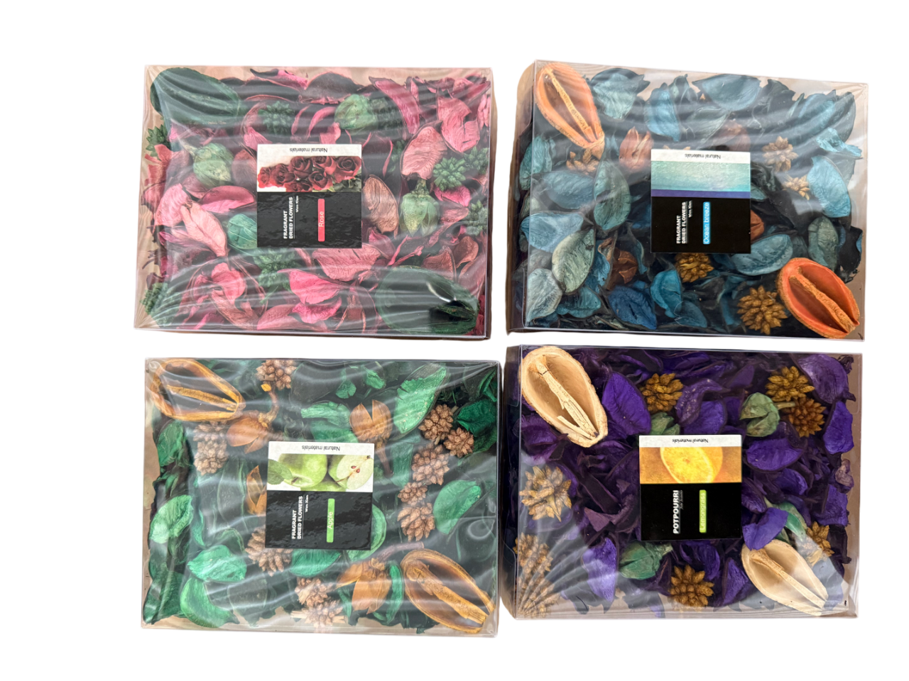 Pot-pourri - 4 designs assortis