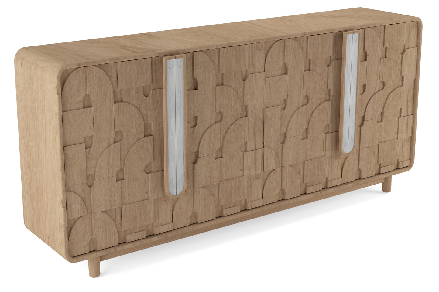 Buffet en bois de manguier, H90CM - BELLA