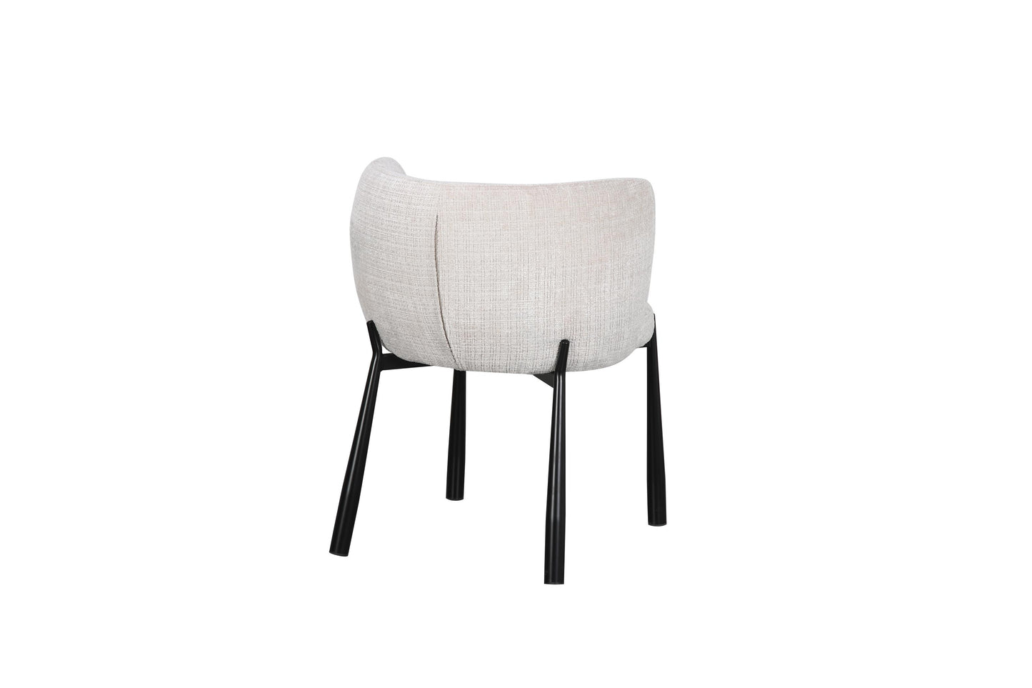 Chaise en tissu, 61x60xH75,5CM - INAYA