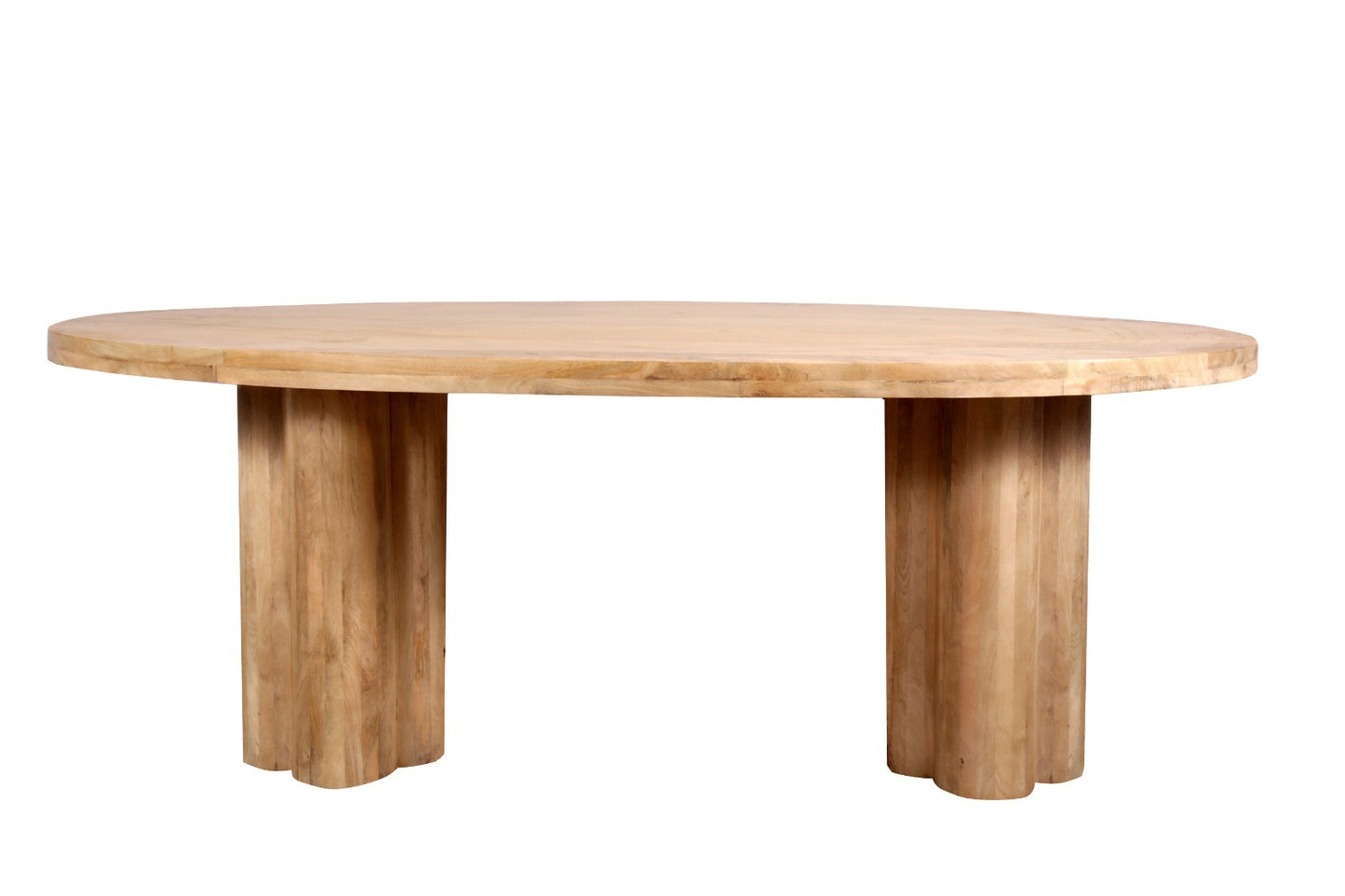 Table à manger en bois de manguier, H76cm - JULIA