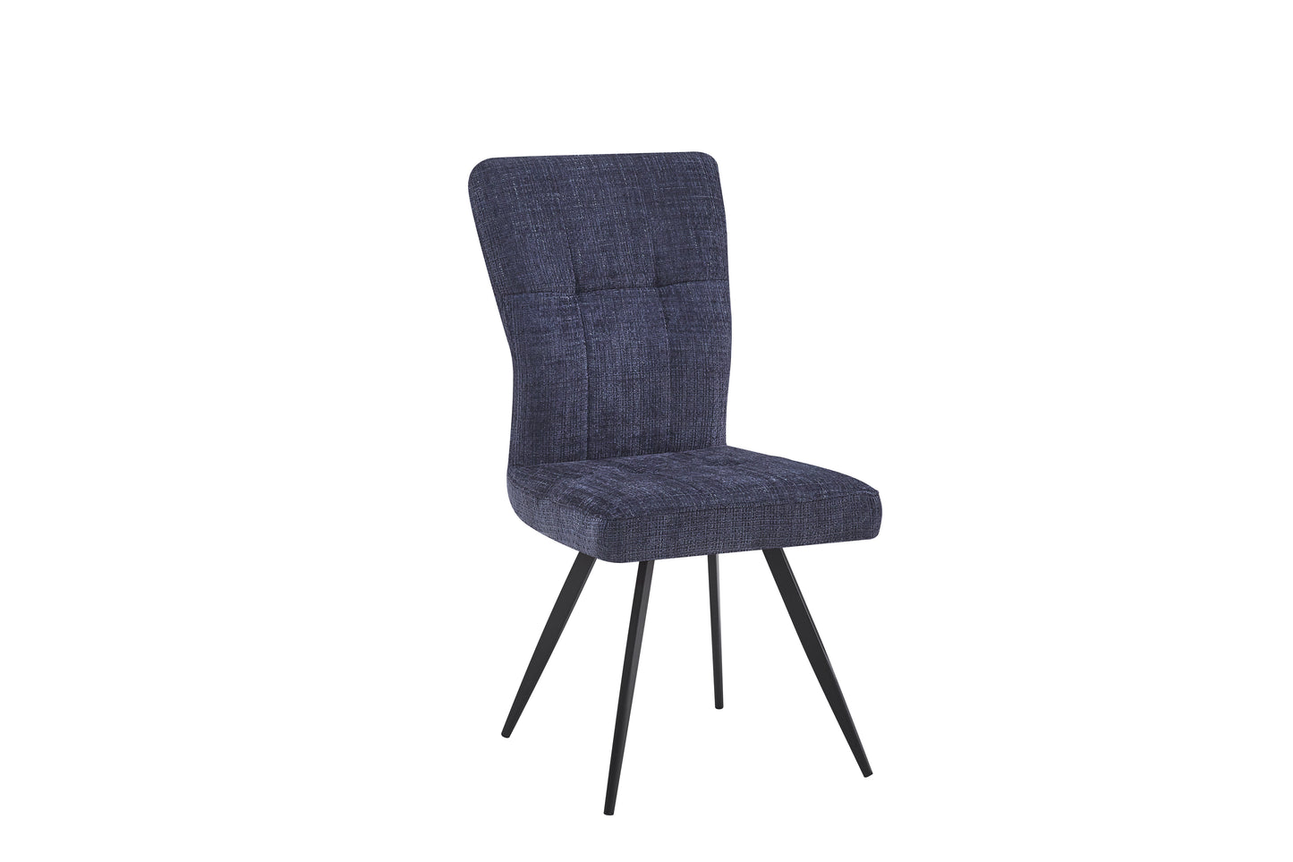 Chaise en tissu anti tache, 47x62xH93CM - NOVALI