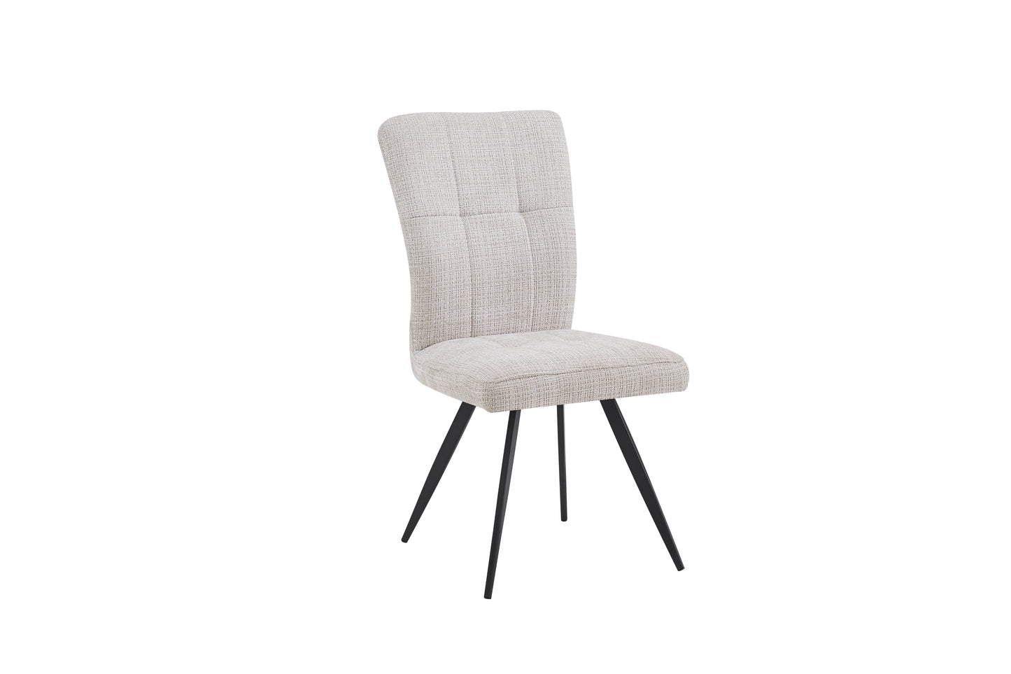Chaise en tissu anti tache, 47x62xH93CM - NOVALI