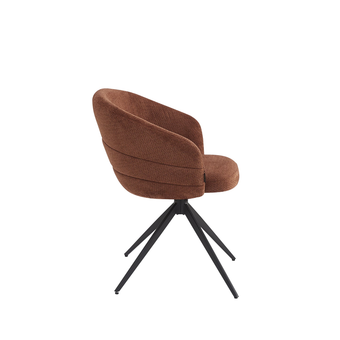 Chaise en tissu anti tache, 50x50xH78,6CM - CALYPSA