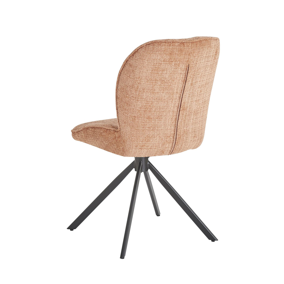 Chaise en tissu anti tache, 64,5x49xH89CM - CALVIN