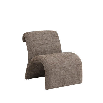Fauteuil d’appoint déco en tissu anti tache, 80x63xH75CM - MARVIN