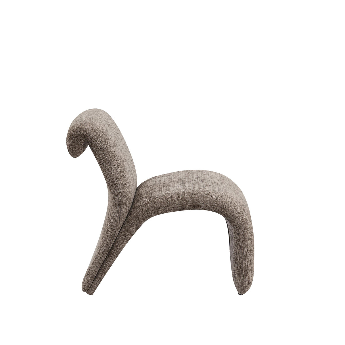 Fauteuil d’appoint déco en tissu anti tache, 80x63xH75CM - MARVIN