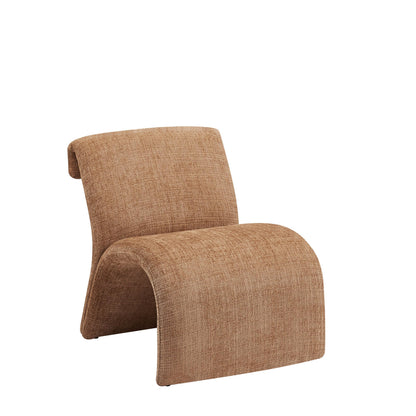 Fauteuil d’appoint déco en tissu anti tache, 80x63xH75CM - MARVIN