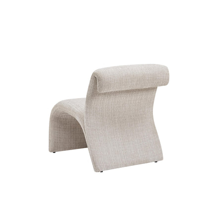 Fauteuil d’appoint déco en tissu anti tache, 80x63xH75CM - MARVIN