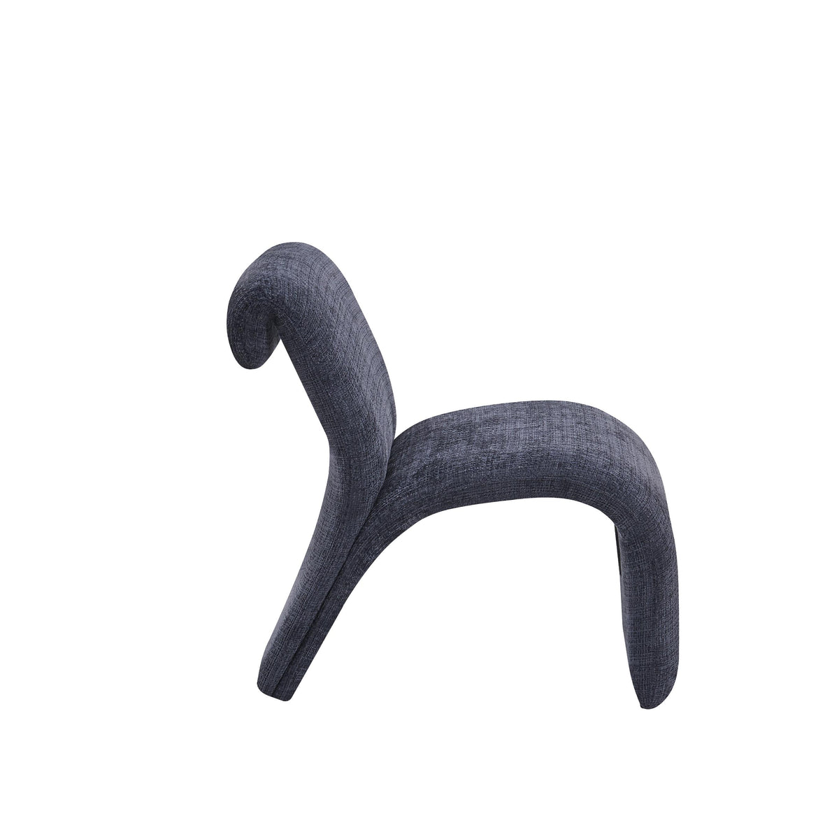 Fauteuil d’appoint déco en tissu anti tache, 80x63xH75CM - MARVIN
