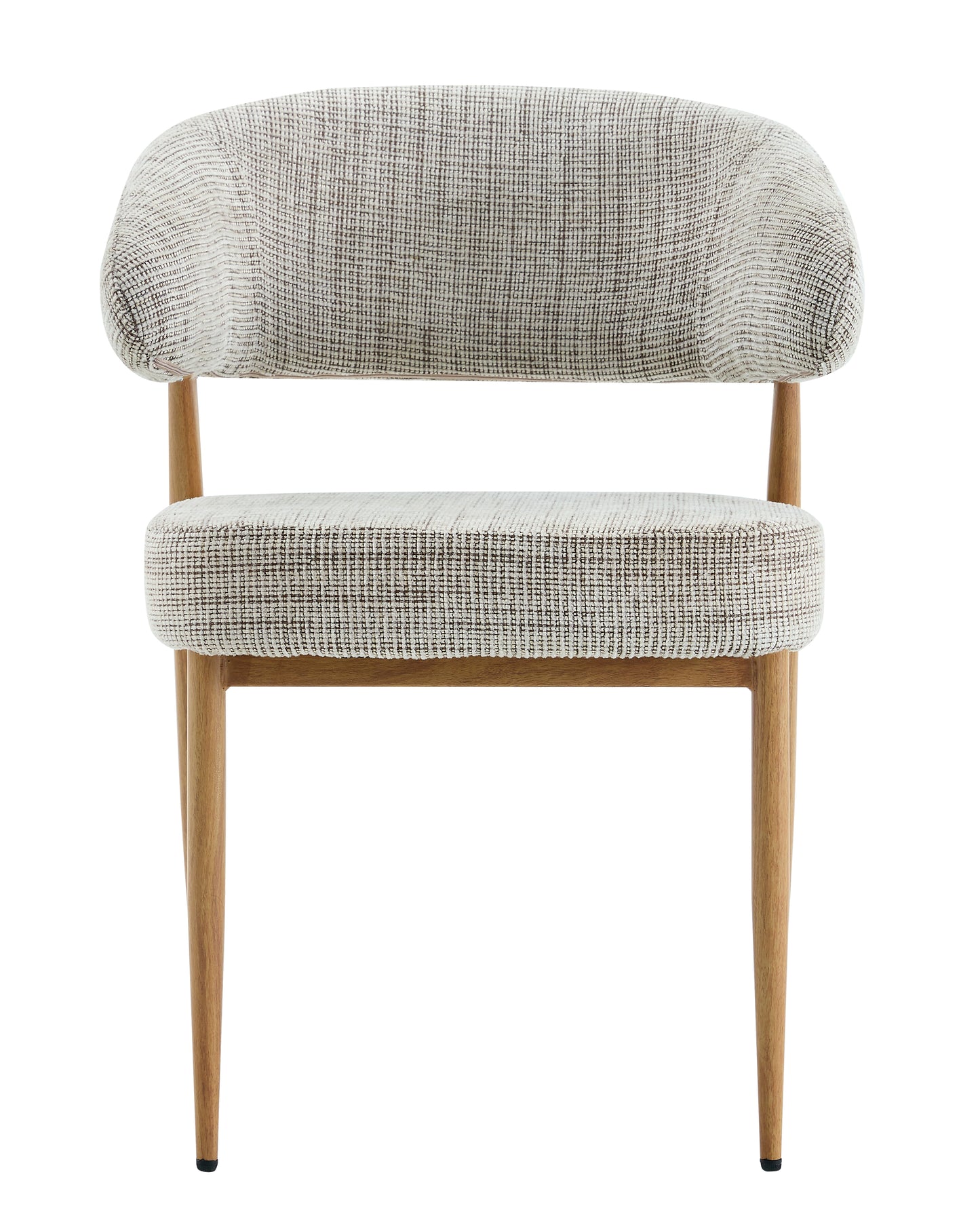 Chaise en tissu anti tache, 59x54xH76,5CM - LUCIA