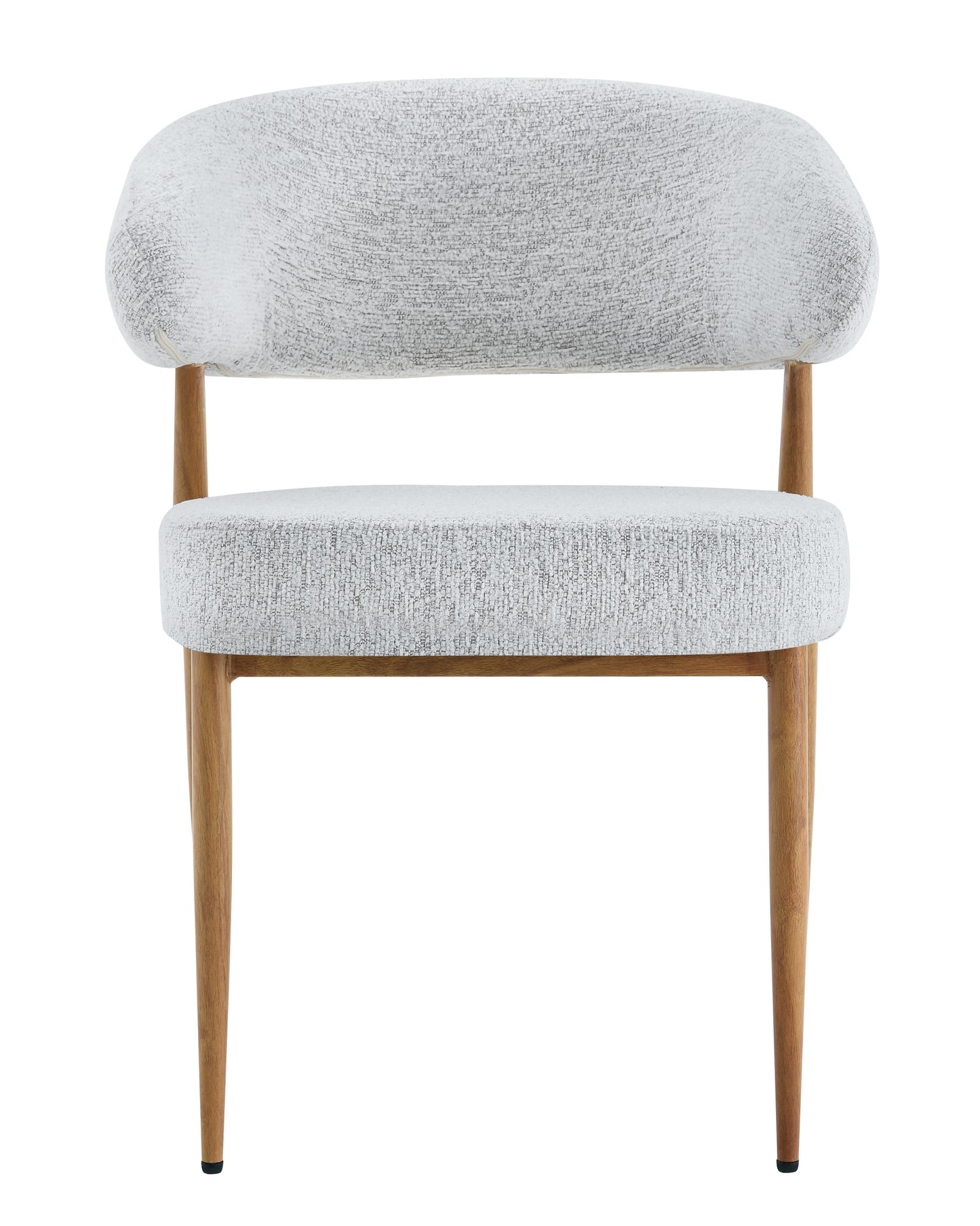 Chaise en tissu anti tache, 59x54xH76,5CM - LUCIA