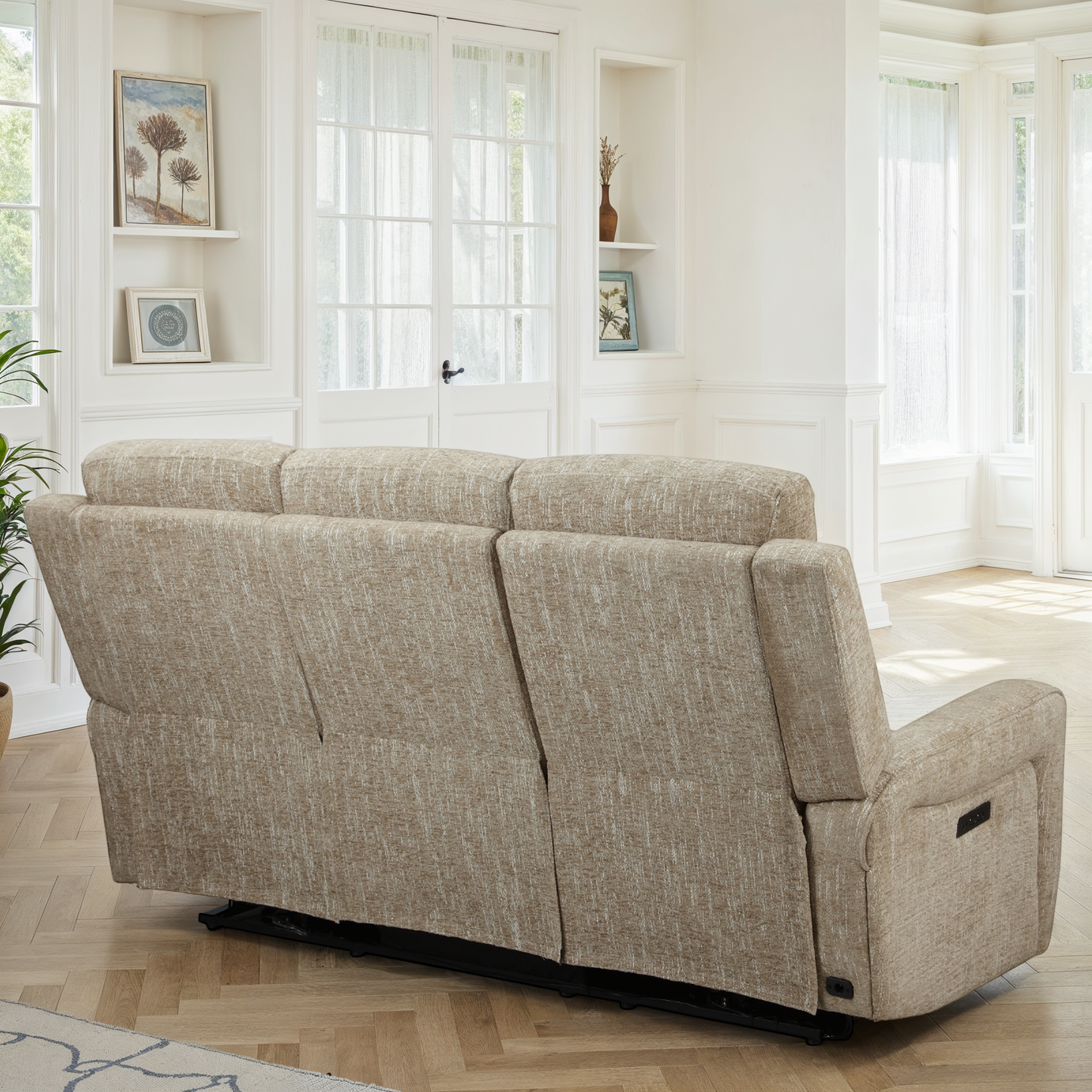 Canapé relax/ fauteuil relax en tissu anti tache - ASTONI
