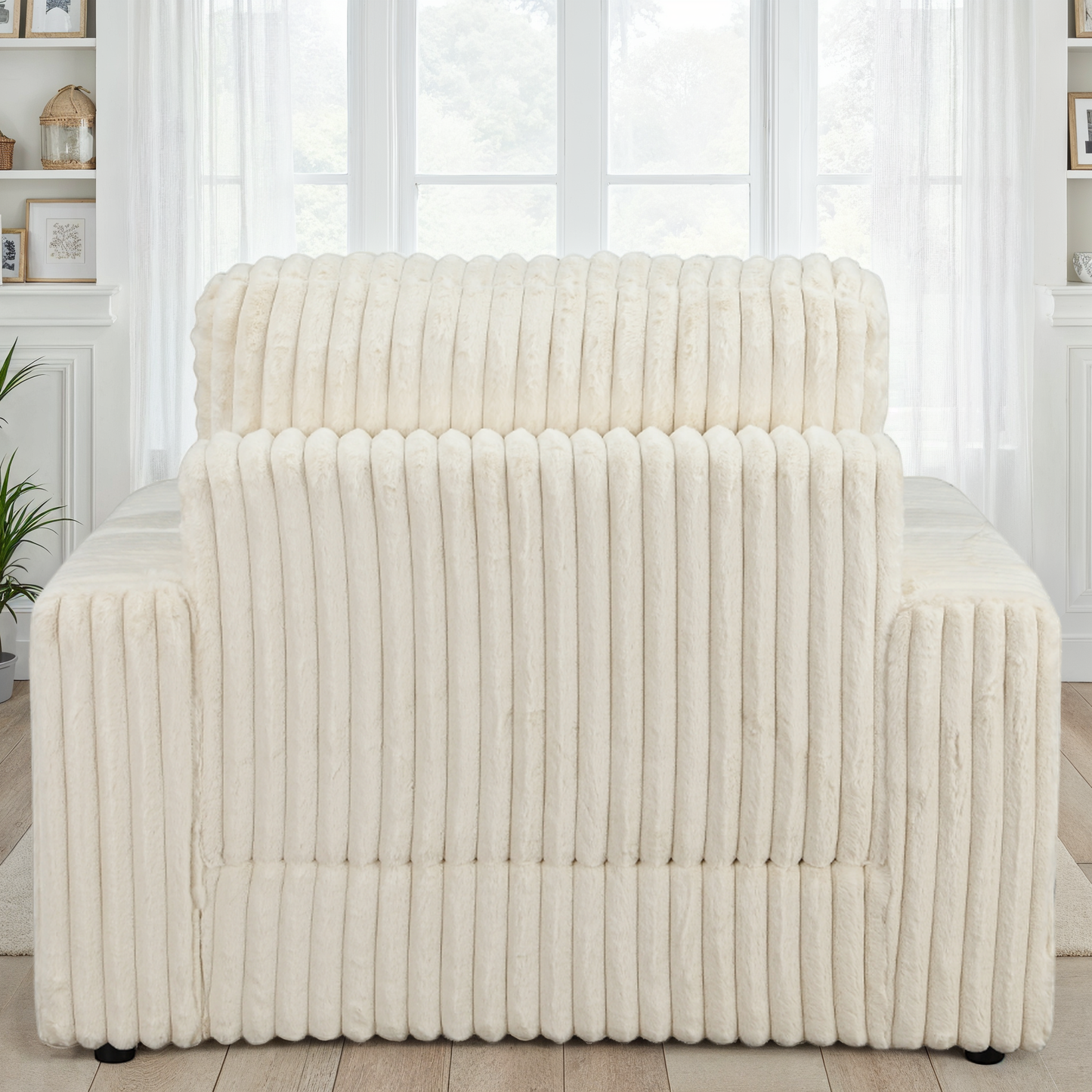 Canapé en tissu, H82CM - VITO